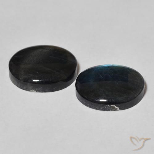 Gemme di Spettrolite Multicolore naturale da 4.18 ct, Ovale, Opaco