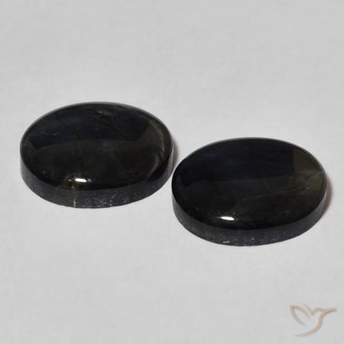 Gemme di Spettrolite Multicolore naturale da 4.30 ct, Ovale, Opaco