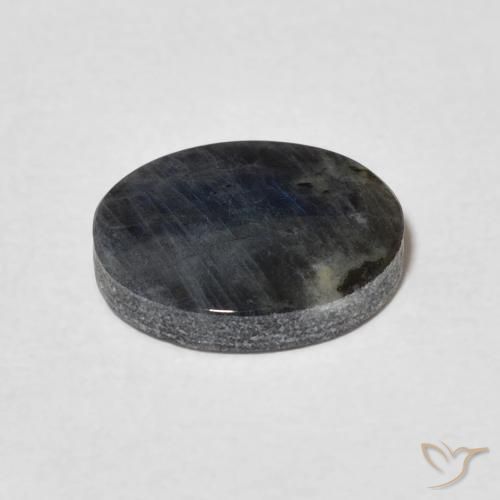 Spettrolite Multicolore naturale da 1.92 ct, Ovale, Opaco