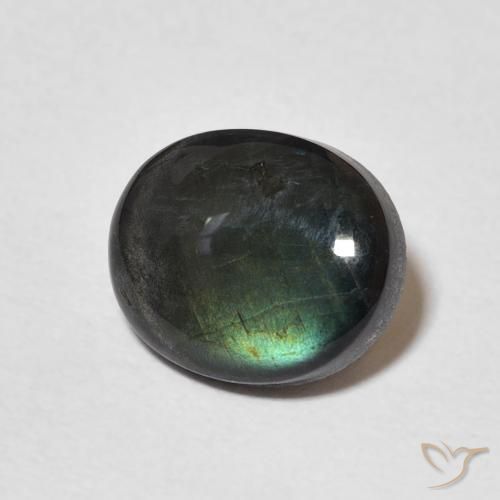 Spettrolite Multicolore naturale da 2.00 ct, Ovale, Opaco
