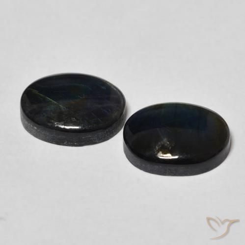Gemme di Spettrolite Multicolore naturale da 4.41 ct, Ovale, Opaco