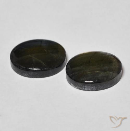 Gemme di Spettrolite Multicolore naturale da 4.37 ct, Ovale, Opaco
