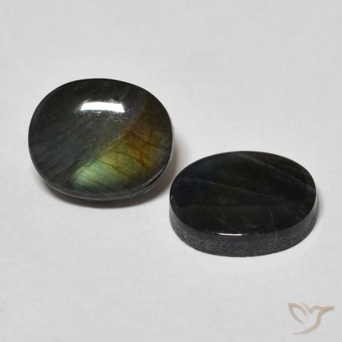 Gemme di Spettrolite Multicolore naturale da 4.17 ct, Ovale, Opaco