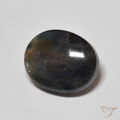 Spettrolite Multicolore naturale da 2.09 ct, Ovale, Opaco
