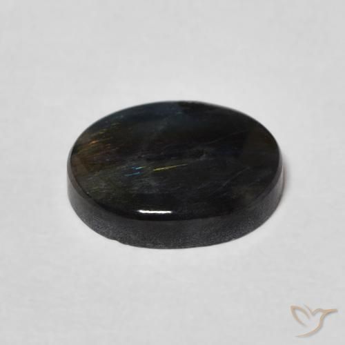 Spettrolite Multicolore naturale da 2.09 ct, Ovale, Opaco