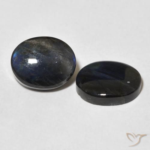 Gemme di Spettrolite Multicolore naturale da 4.42 ct, Ovale, Opaco