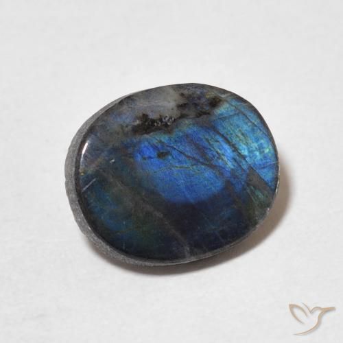 Spettrolite Multicolore naturale da 2.05 ct, Ovale, Opaco