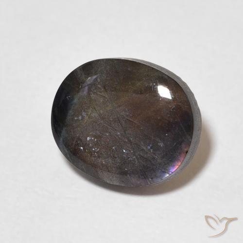Spettrolite Multicolore naturale da 2.02 ct, Ovale, Opaco