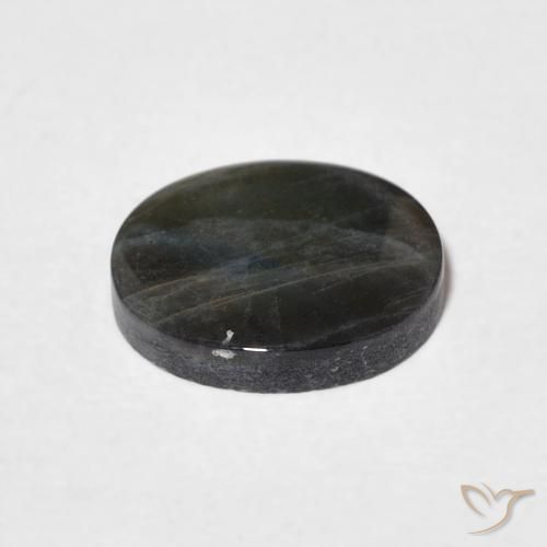 Spettrolite Multicolore naturale da 1.82 ct, Ovale, Opaco