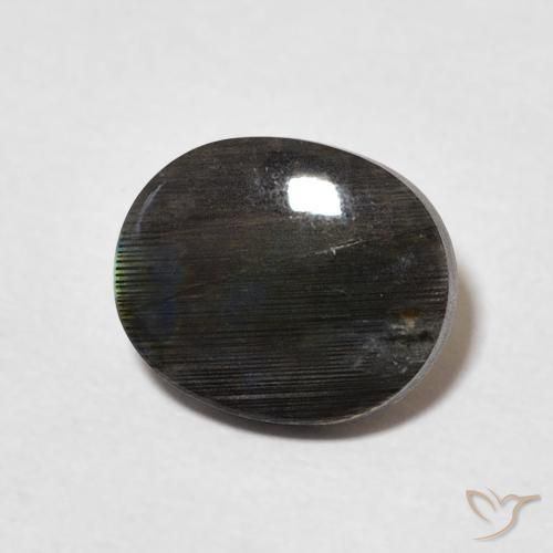 Spettrolite Multicolore naturale da 2.00 ct, Ovale, Opaco
