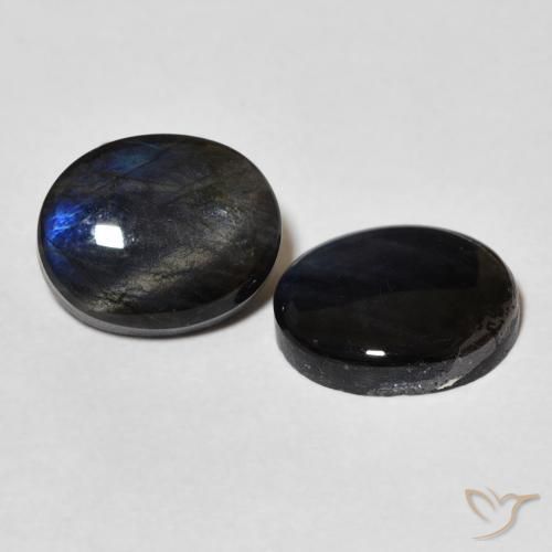 Gemme di Spettrolite Multicolore naturale da 4.61 ct, Ovale, Opaco