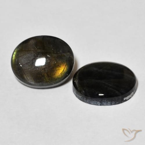 Gemme di Spettrolite Multicolore naturale da 4.33 ct, Ovale, Opaco