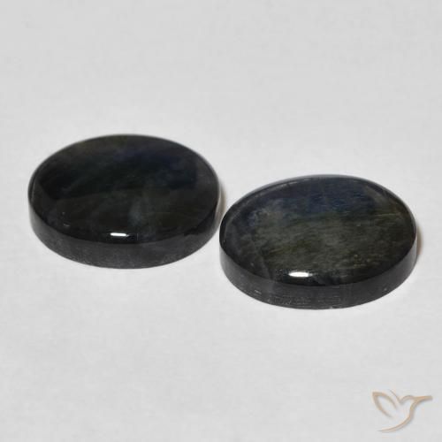 Gemme di Spettrolite Multicolore naturale da 4.34 ct, Ovale, Opaco