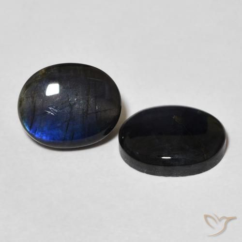 Gemme di Spettrolite Multicolore naturale da 3.88 ct, Ovale, Opaco