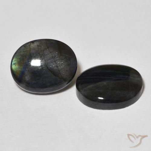 Gemme di Spettrolite Multicolore naturale da 4.16 ct, Ovale, Opaco