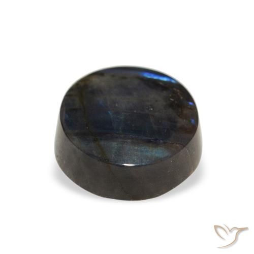 Spettrolite Multicolore naturale da 1.40 ct, Rotondo, Opaco