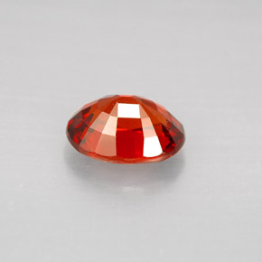Granato spessartite Arancione rossastra naturale da 2.51 ct, Taglio ovale, VS-SI