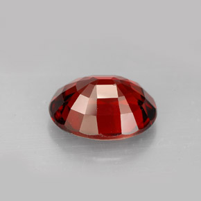 Granato spessartite naturale rosso da 7,03 ct, taglio ovale, VVS-VS