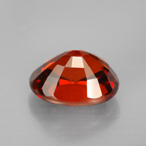 Granato spessartite naturale arancione da 6,74 ct, taglio ovale, VVS-VS