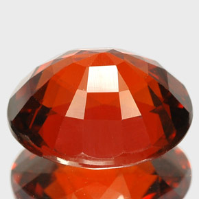 Granato spessartite naturale arancione da 6,01 ct, taglio ovale, IF