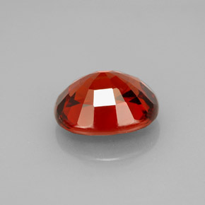 Granato spessartite naturale arancione da 5,24 ct, taglio ovale, VVS