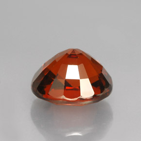 Granato spessartite Arancione rossastra naturale da 5.00 ct, Taglio ovale, VVS-VS