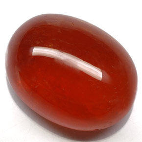 Granato spessartite naturale arancione da 24,88 ct, trasparente, trasparente/traslucido