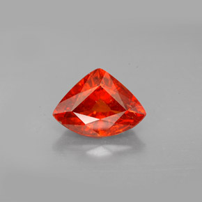 Granato spessartite naturale arancione da 2,57 ct, forma fantasia, SI