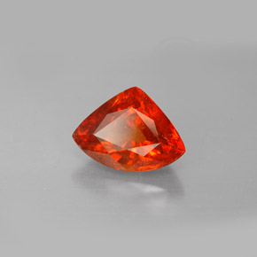Granato spessartite naturale arancione da 2,57 ct, forma fantasia, SI