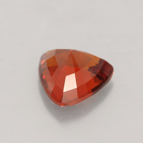 Granato spessartite naturale arancione da 1,85 ct, trillion, VVS-VS