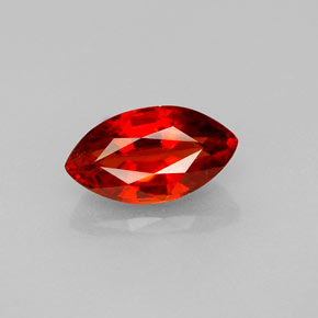 Granato spessartite Arancio rosso naturale da 1.80 ct, Taglio marquise, SI
