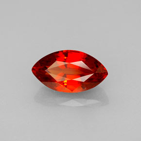 Granato spessartite Arancio rosso naturale da 1.80 ct, Taglio marquise, SI
