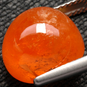 Granato spessartite Mandarino naturale da 15.44 ct, Trasparente, Trasparente/Traslucido