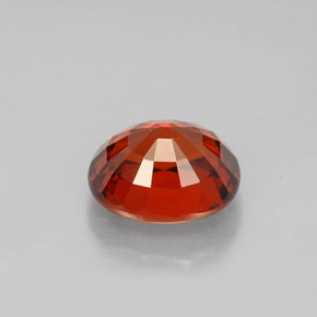 Granato spessartite naturale arancione da 2,77 ct, taglio ovale, VS