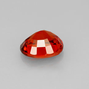 Granato spessartite naturale arancione da 2,89 ct, taglio ovale, VS