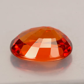 Granato spessartite Mandarino naturale da 3.51 ct, Taglio ovale, VS