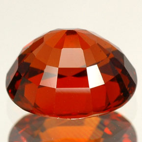 Granato spessartite Arancione rossastra naturale da 2.50 ct, Taglio ovale, VVS-VS