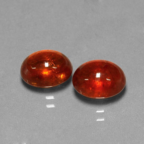 Granato spessartite naturale arancione da  ct, trasparente, trasparente/traslucido