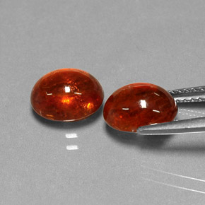 Granato spessartite naturale arancione da  ct, trasparente, trasparente/traslucido