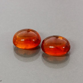Granato spessartite naturale arancione da  ct, trasparente, trasparente/traslucido