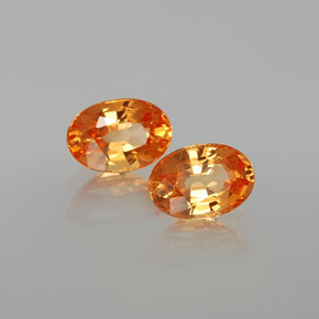 Granato spessartite naturale arancione da  ct, taglio ovale, VS