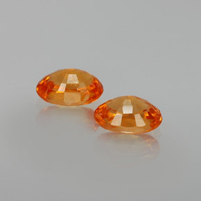 Granato spessartite naturale arancione da  ct, taglio ovale, VS