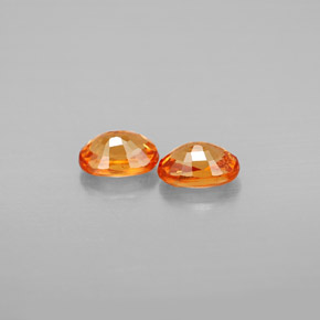 Granato spessartite naturale arancione da  ct, taglio ovale, VS