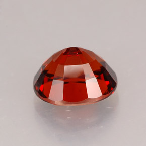 Granato spessartite naturale arancione da 2,36 ct, taglio ovale, VVS-VS