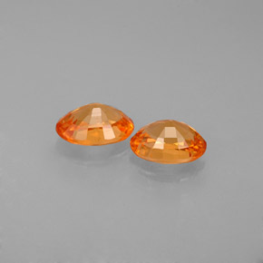 Granato spessartite naturale arancione da  ct, taglio ovale, VS
