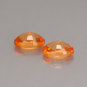 Granato spessartite naturale arancione da  ct, taglio ovale, VS-SI