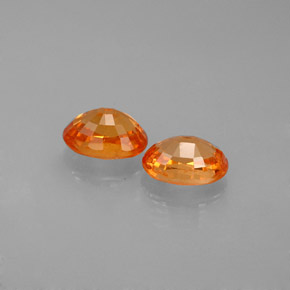 Granato spessartite naturale arancione da  ct, taglio ovale, VS