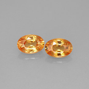 Granato spessartite naturale arancione da  ct, taglio ovale, VS-SI