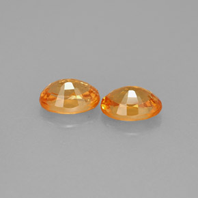 Granato spessartite naturale arancione da  ct, taglio ovale, VS-SI