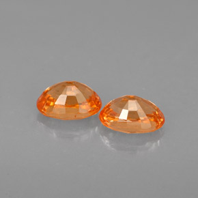 Granato spessartite naturale arancione da  ct, taglio ovale, VS-SI